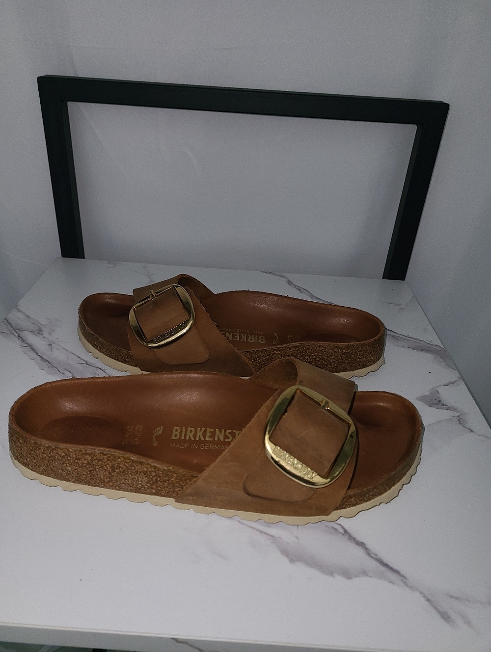birkenstock madrid big buckle sandals Size 38 - Picture 4 of 9